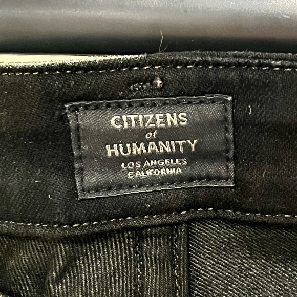 Citizens of Humanity faux leather jeans - Picture 3 of 7